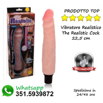 Vibratore Realistico The Realistic Cock 22,5 cm