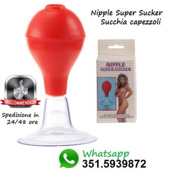 Nipple Super Sucker - Succhia capezzoli stimolatore seno